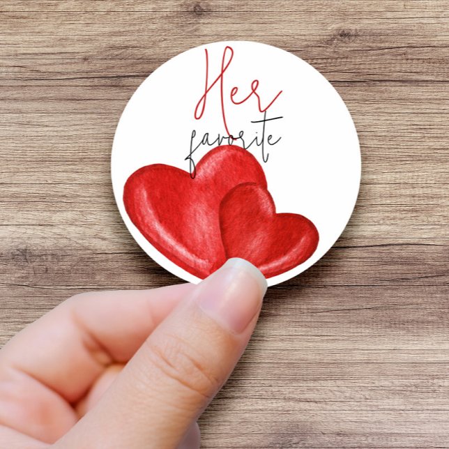 Sticker Rond Son, son ou notre Fête des mariées préférée Favori (Créateur téléchargé)