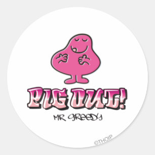 Sticker Rond Sortez !