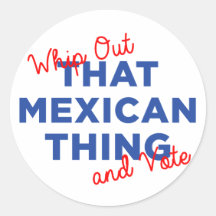 Sortez ce vote mexicain : Hillary 2016