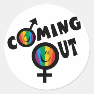 Sticker Rond Sortie