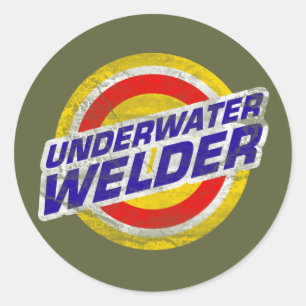 Sticker Rond Souder sous-marin