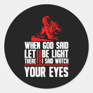 Sticker Rond Soudure de soudure Fabricant métallique Soudure