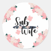 sous-femme floral sous-marin mignon