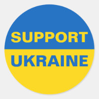 Soutenez le drapeau ukrainien