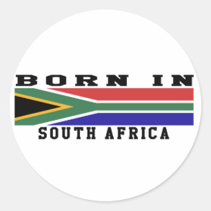 Sticker Rond Soutenu en Afrique du Sud