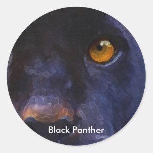 Sticker Rond Soutien à la faune et amoureux des animaux cadeaux