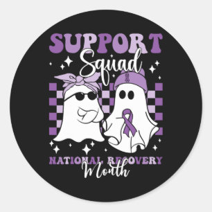 Sticker Rond Soutien Escadron national de rétablissement Mois d