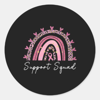 Sticker Rond Soutien Squad Sensibilisation au cancer du sein Su