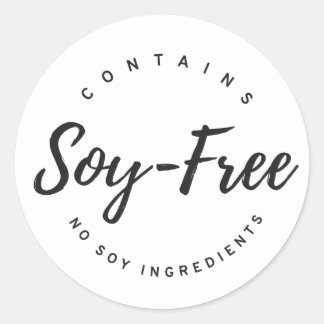Sticker Rond Soy gratuit