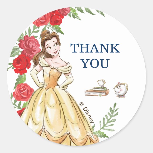 Sticker Rond Soyez Notre Invité Belle Anniversaire (Devant)