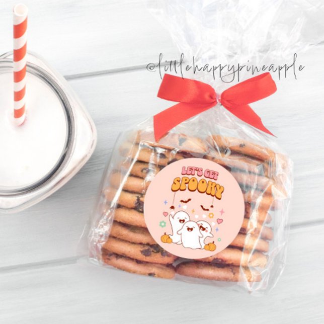 Sticker Rond Soyons Éffrayants (Créateur téléchargé)