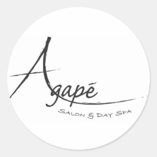 Sticker Rond Spa bouche bée de salon et de jour