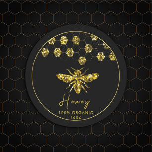 Sticker Rond Sparkle Sequin