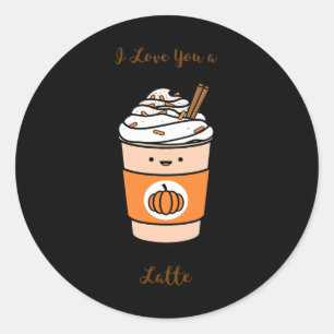 Sticker Rond Spice Latte I