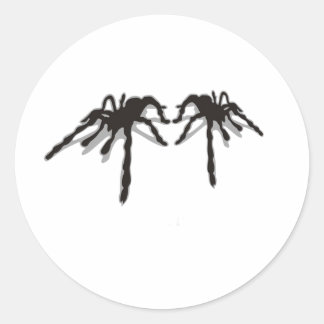 Sticker Rond Spider 3d
