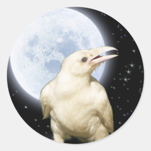 Sticker Rond SPIRIT RAVEN série II