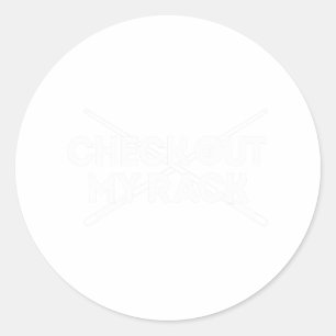 Sticker Rond Sports Amusants Découvrez Ma Piscine De Billard En