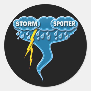 STICKER ROND SPOTTER DE STORE