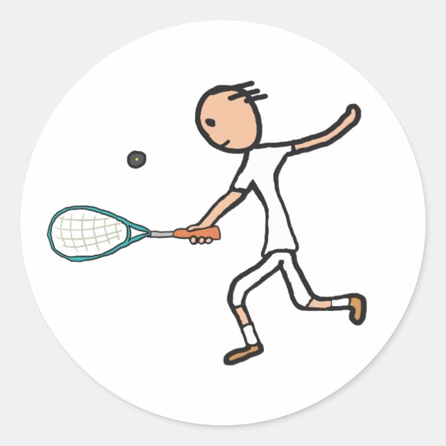 Sticker Rond Squash (Devant)