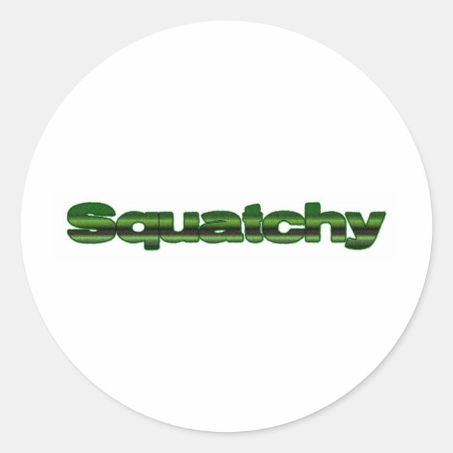 Sticker Rond squatté (Devant)