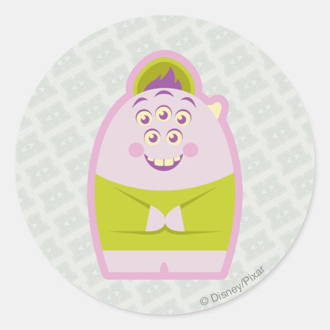 Sticker Rond Squishy 1 (Devant)