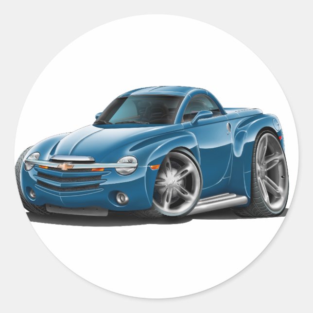 Sticker Rond SSR Aquablur (Devant)