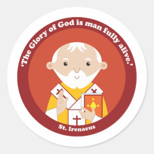 Sticker Rond St. Irenaeus
