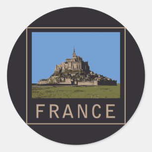 Sticker Rond St Michel de Mont
