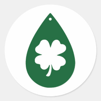 Sticker Rond St. Patrick’s Day - Célébrez avec la chance et le