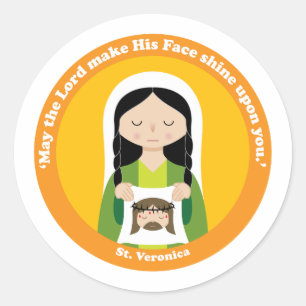 Sticker Rond St. Veronica