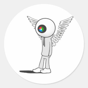 Sticker Rond St Vision