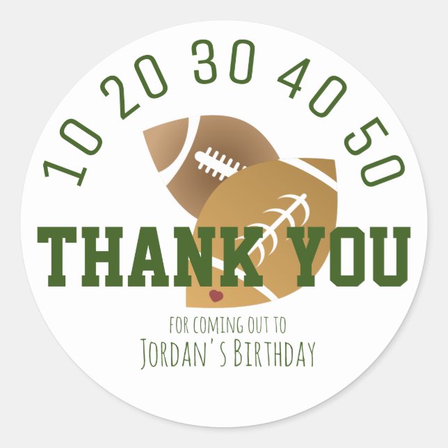 Sticker Rond Stade de football moderne (Devant)