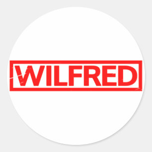 Sticker Rond Stamp Wilfred