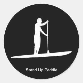 Sticker Rond stand up paddle