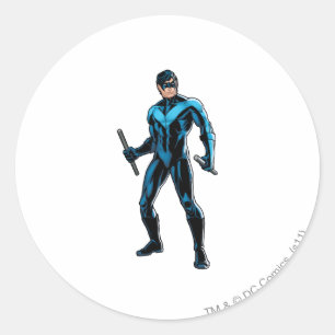 Sticker Rond Stands de nuit