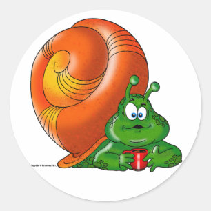 STICKER ROND STANLEY SNAIL