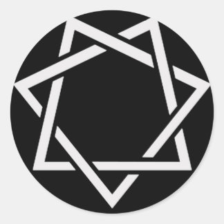 Sticker Rond Star de Seven