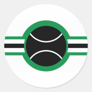 Sticker Rond star du tennis