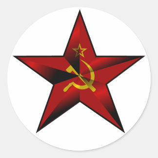 Sticker Rond Star_of_the_Soviet_Union