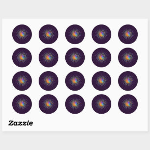 Sticker Rond Stareye