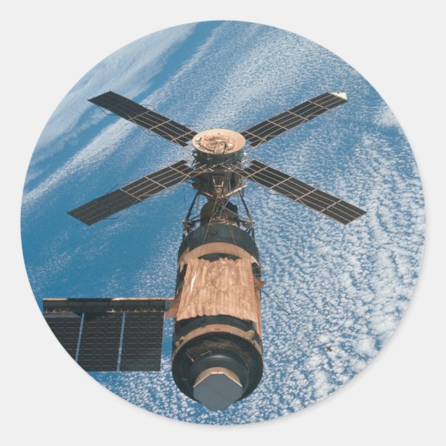 Sticker Rond Station spatiale Skylab (Devant)