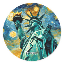 Statue de la liberté impressionnisme