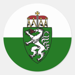 Sticker Rond Steiermark, Autriche