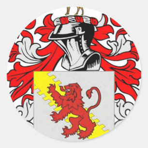 Sticker Rond Stewart (anglais) Armoiries