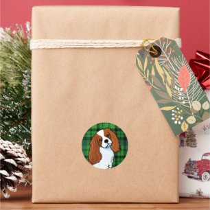 Sticker Rond Sticke rond classique Cavalier King Charles