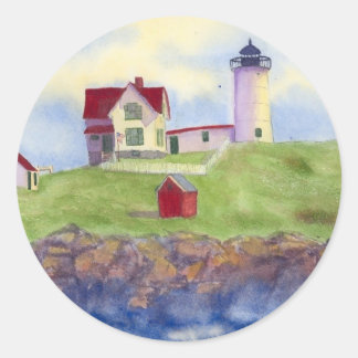 Sticker Rond Sticke rond classique York Maine