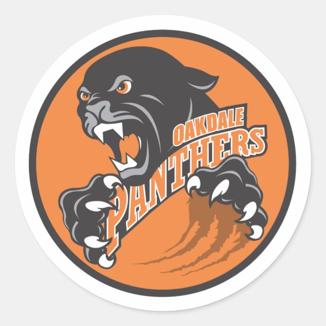 Sticker Rond Sticker, Grand (Devant)