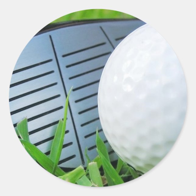 Sticker Rond Stickers/Golf (Devant)