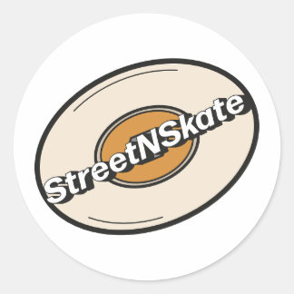 Sticker Rond StreetNSkate