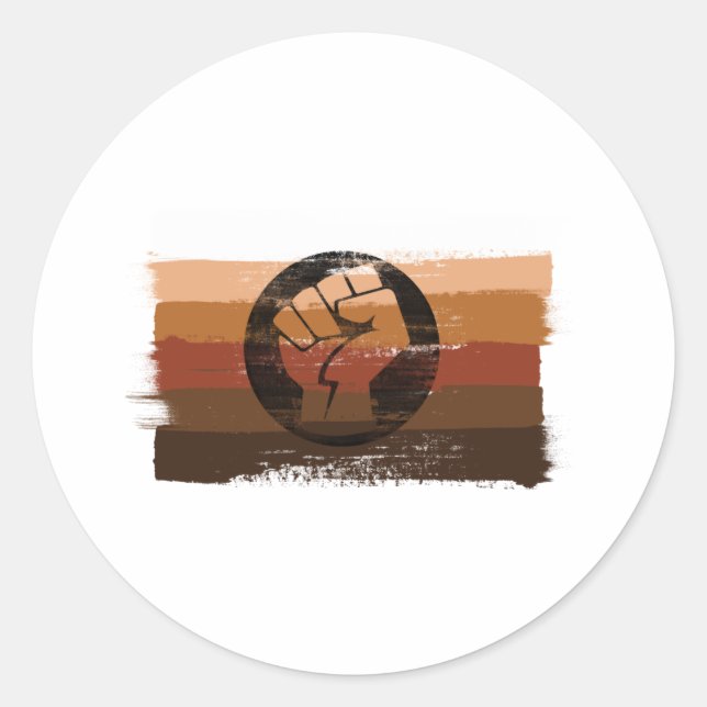 STICKER ROND STRIPES BIPOQUES PEINTES ET POIDS (Devant)